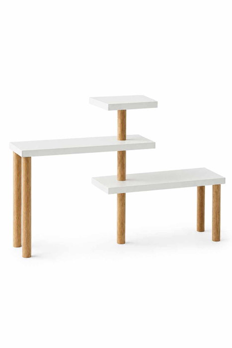 Hanah Home Ck31C - Estantería de Cocina Blanca